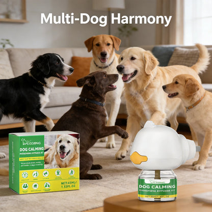 Dog Calming Diffuser Kit – Relaxing Pet Anxiety Relief Set