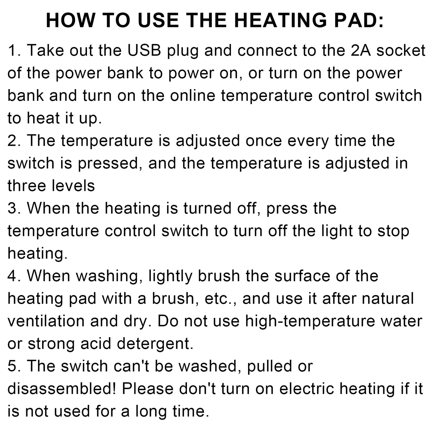USB Reptile Heating Pad
