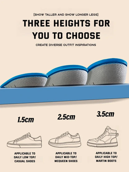 Invisible Height Increase Gel Heel Pads