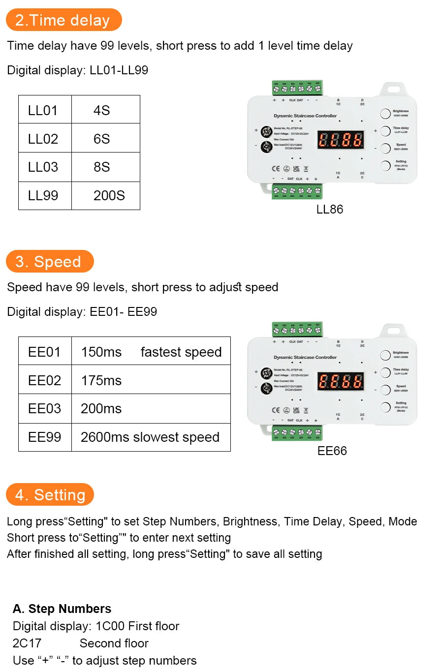 Smart Motion Sensor Stair Lighting Kit