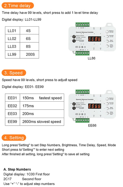 Smart Motion Sensor Stair Lighting Kit