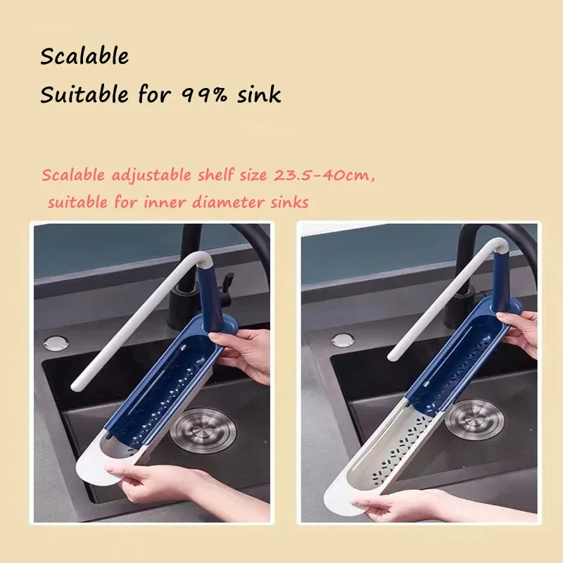 Telescopic Sink Storage Rack