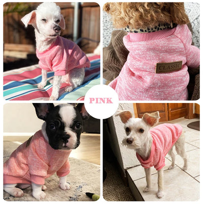 Warm Fleece Dog Pullover Jacket