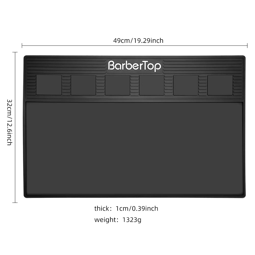 Magnetic Silicone Barber Work Mat