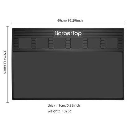 Magnetic Silicone Barber Work Mat