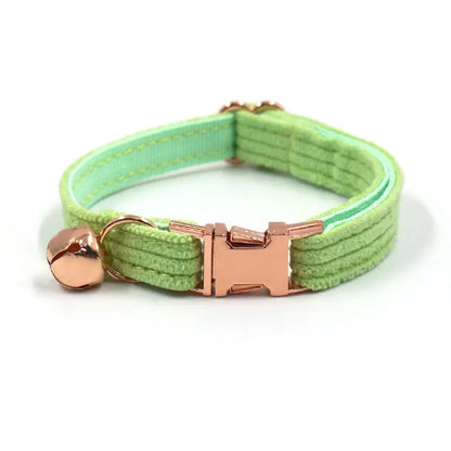Personalized Cat Collar with ID Tag & Bell