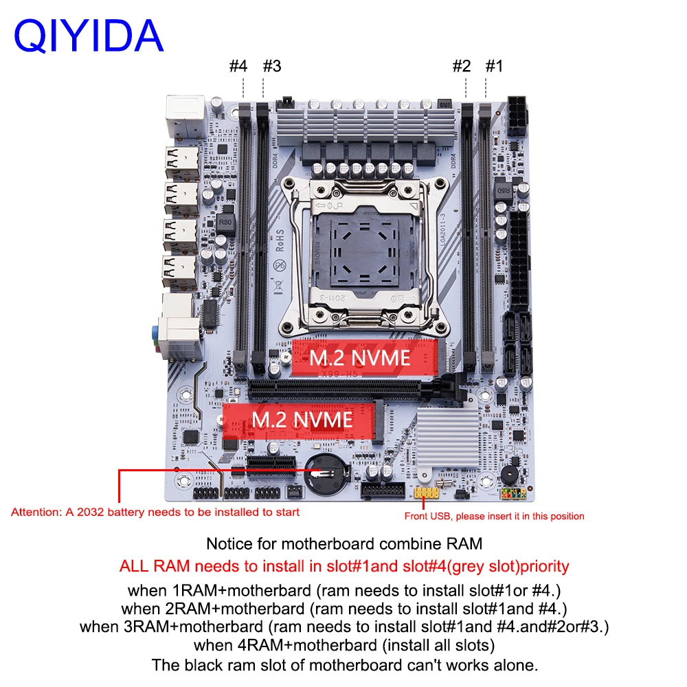 X99 LGA2011-3 Motherboard Kit