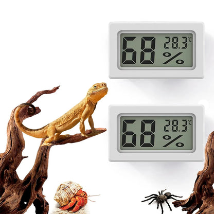 Reptile Thermometer & Humidity Gauge