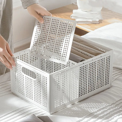 Foldable Wardrobe Clothes Storage Organizer Box
