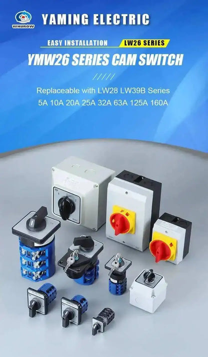 LW26-20A Cam Operated Rotary Changeover Switch
