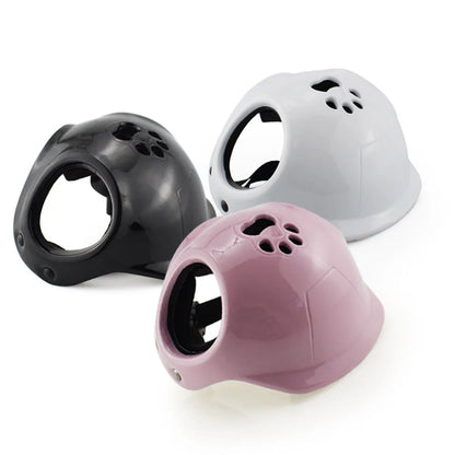 Lightweight Dog Safety Helmet with Ear Openings