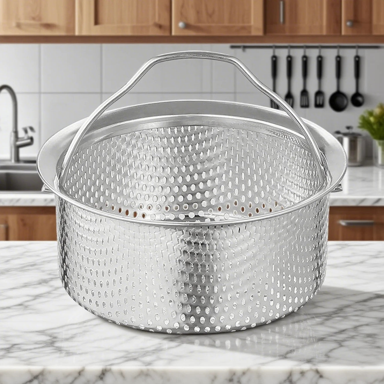 Universal Stainless Steel Steamer Basket