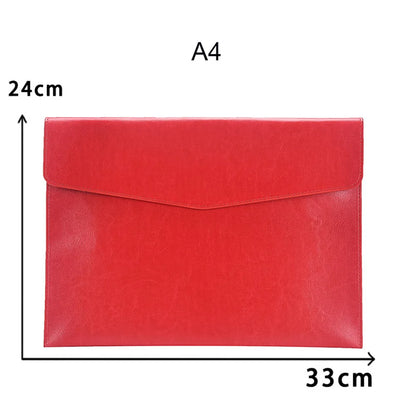 PU Leather Document & Passport Organiser Folder