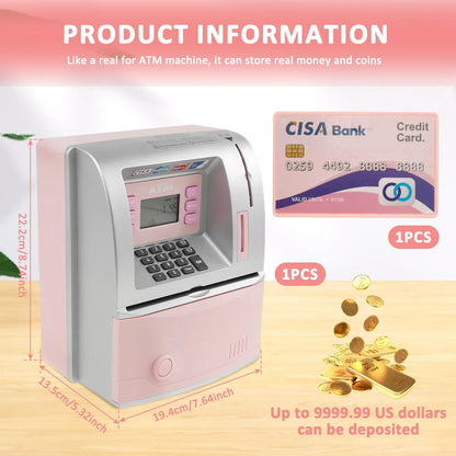 ATM Electronic Piggy Bank Money Saving Box