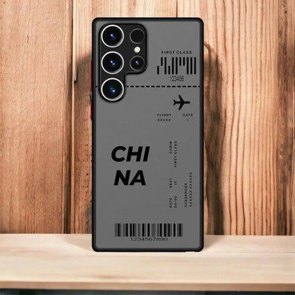 Samsung Galaxy Case Travel Tickets