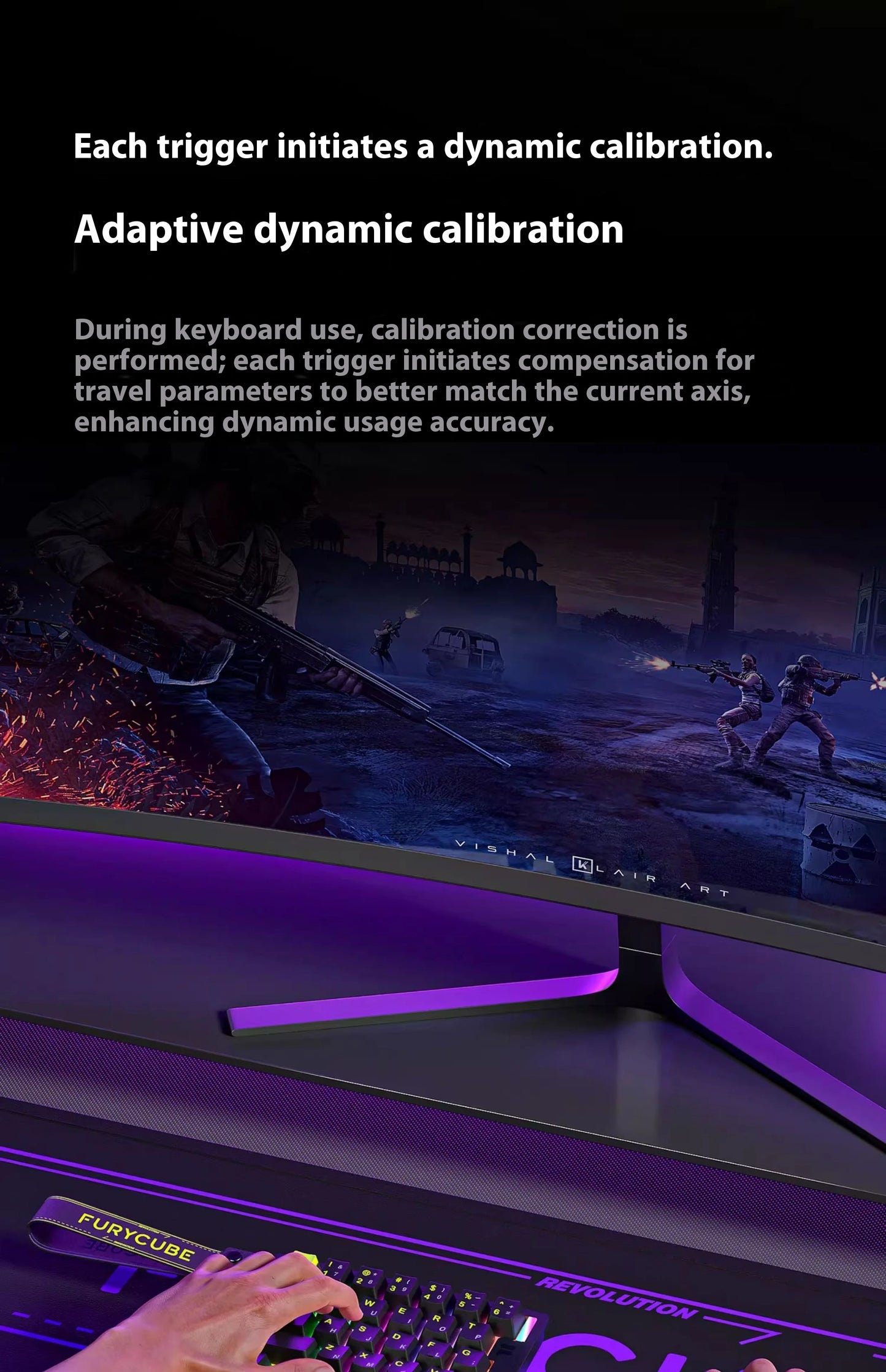 Magnetic Switch Single-Handed Mechanical Gaming Keyboard
