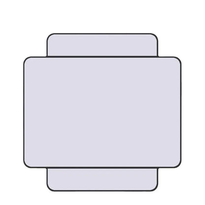 Double-Sided Dry Erase Whiteboard for Home, Office & Classroom