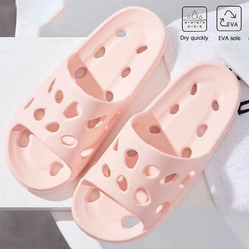 Lightweight Non-Slip Bathroom & Beach Slippers