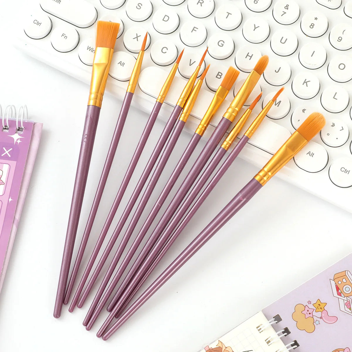 Multi-Purpose Artist Paint Brush Set