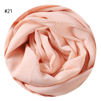 Malaysian Pearl Chiffon Hijab Scarf