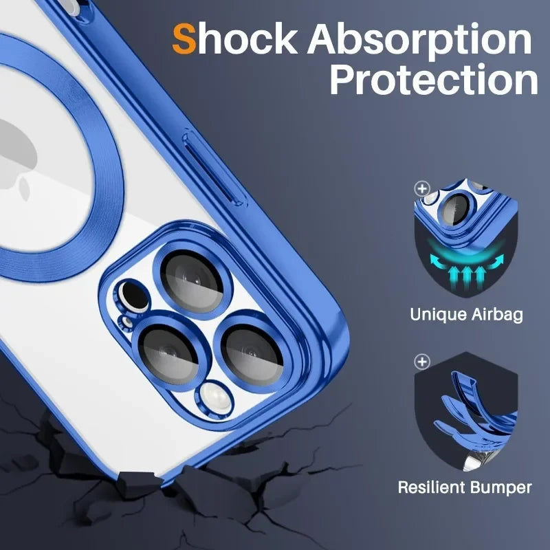 iPhone Case Magnetic Transparent