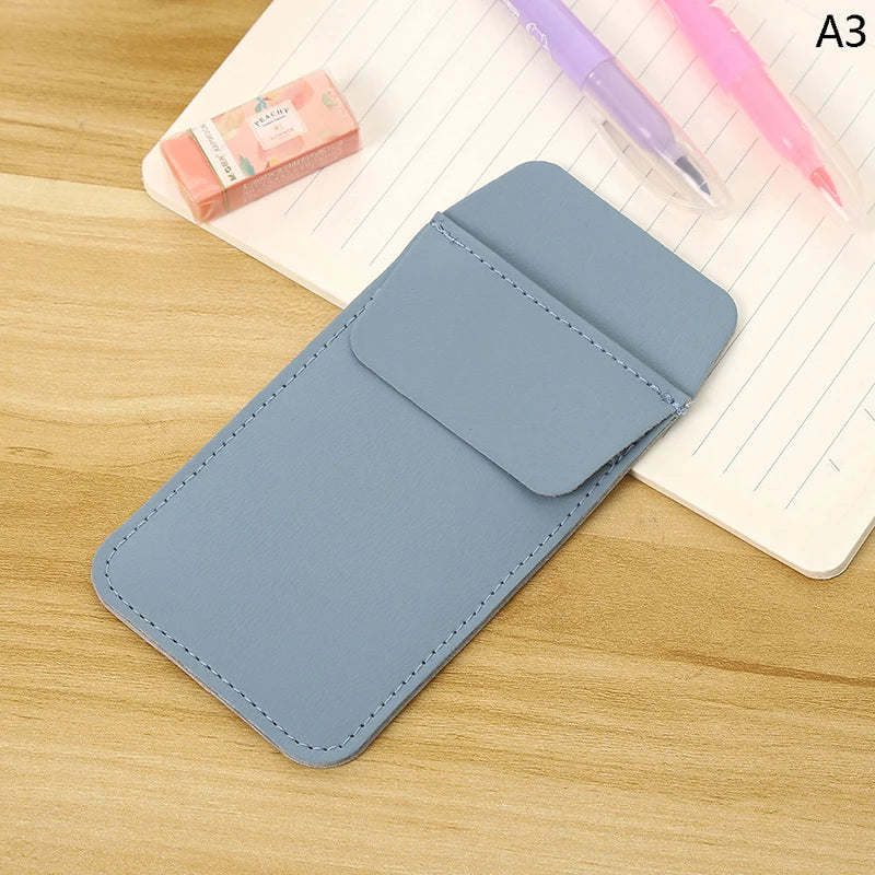 PU Leather Pocket Pen Holder Pouch