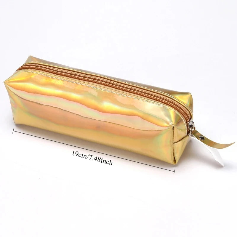 Holographic PU Pencil Case