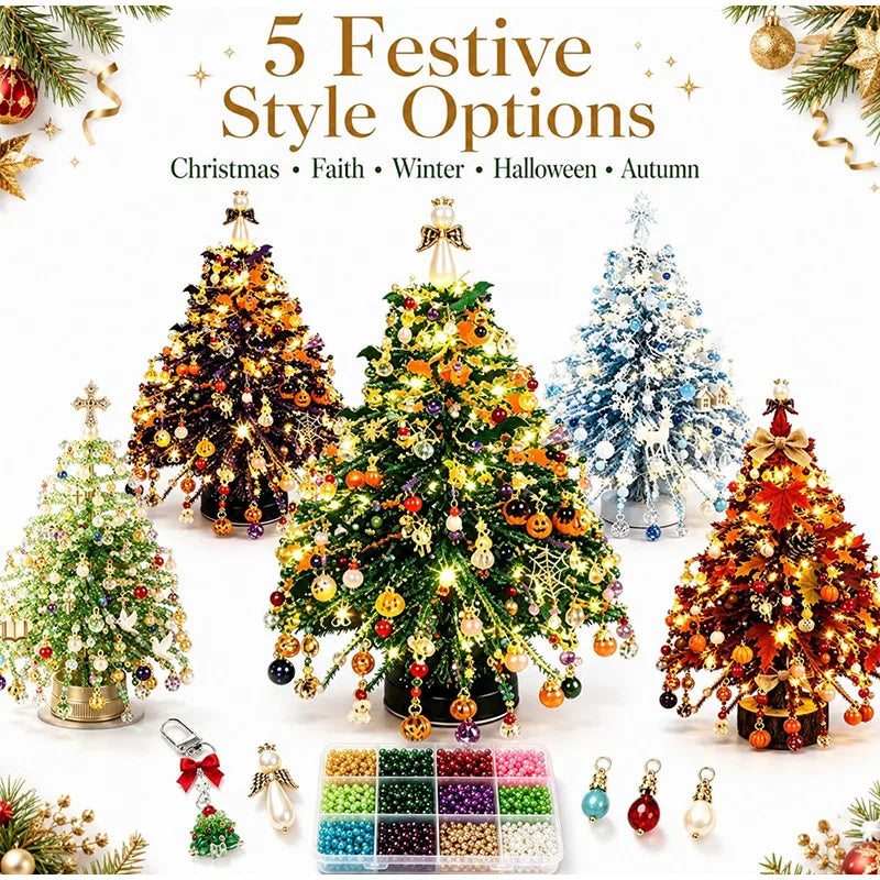DIY Beaded Christmas Tree Kit
