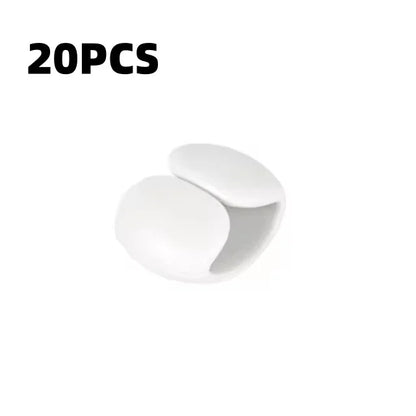 Self-Adhesive Cable Management Clips for Desk, Home & Office