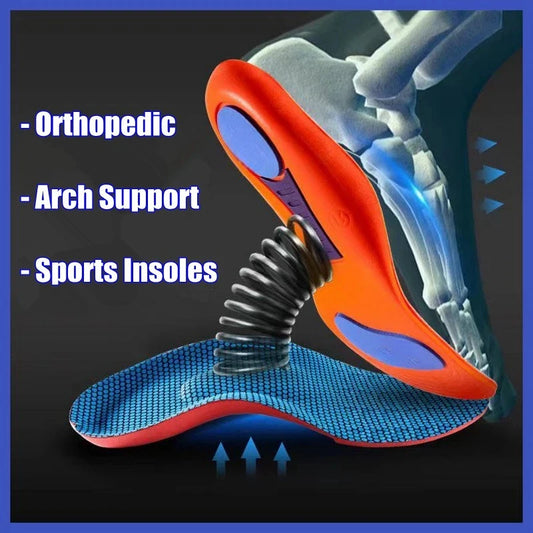 Air Shock Absorbing Orthopedic Insoles