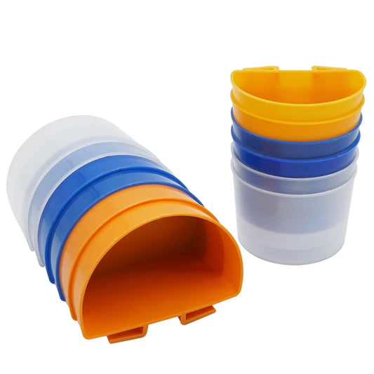 Plastic Bird Feeder Bowls for Cage