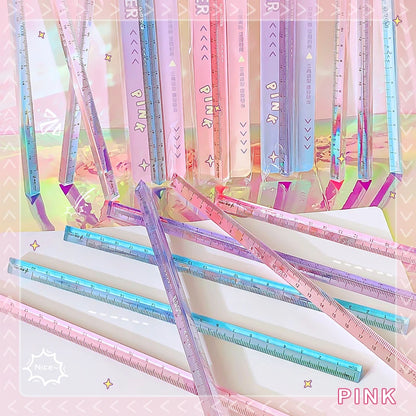 Aesthetic Straight Drawing Ruler