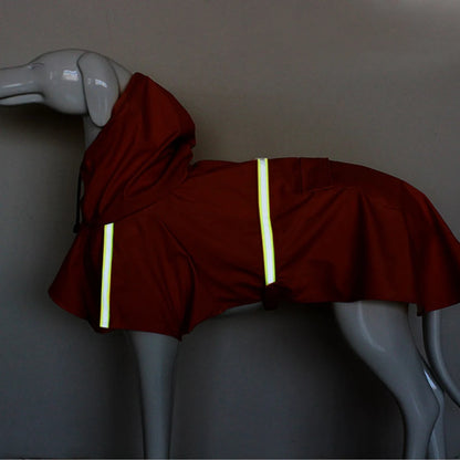 Waterproof Reflective Dog Raincoat