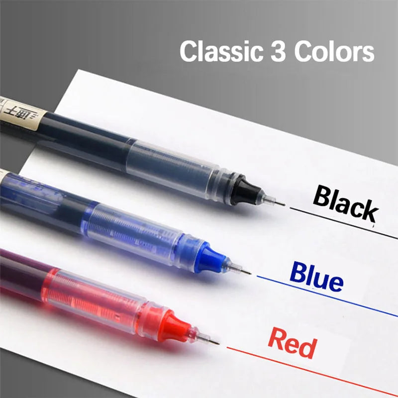 0.5mm Needle Tip Liquid Gel Pen Set