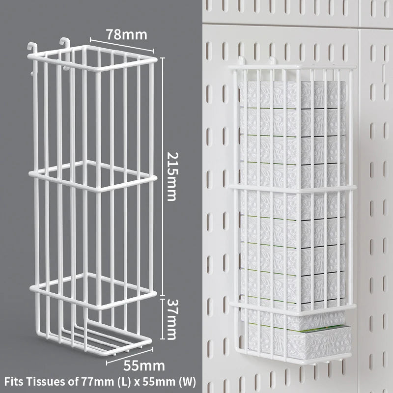 Adjustable Desktop Pegboard Organizer