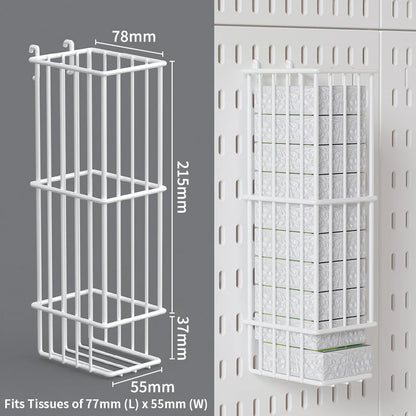 Adjustable Desktop Pegboard Organizer