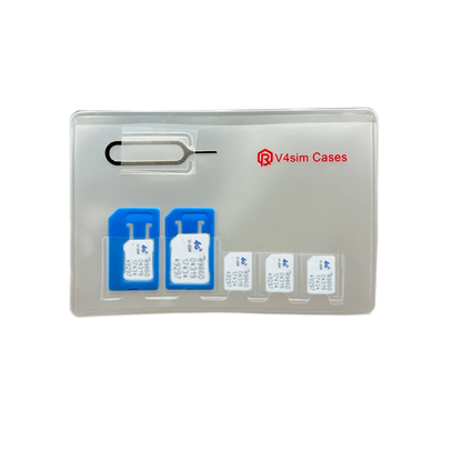 Portable SIM & Memory Card Storage Case