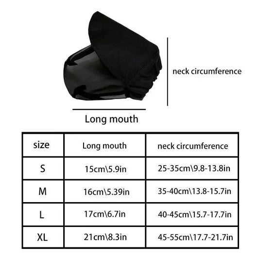 Protective Dog Anti-Bite & Mosquito Mask