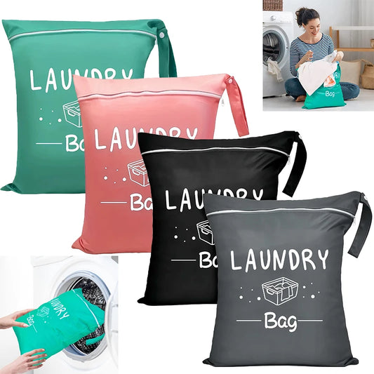 Waterproof Travel Laundry Bag with Zipper