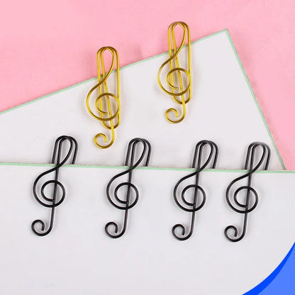 Musical Note Paper Clips