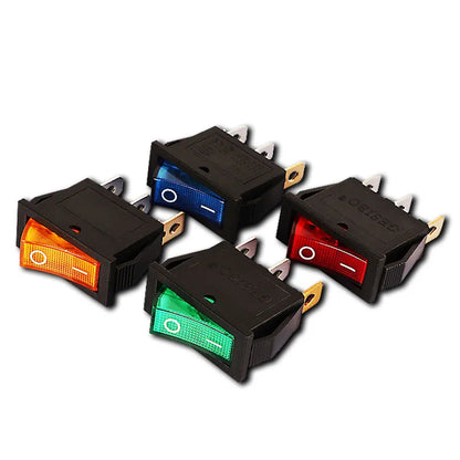 KCD3 LED Rocker Switch – 3 Pin ON/OFF Switch