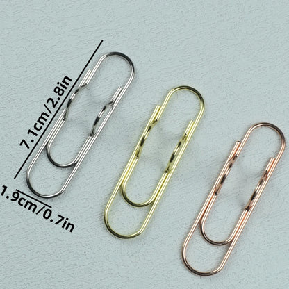 Multi-Function Metal Paper Clip Set