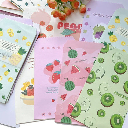 Cute Pattern Paper Envelope Set