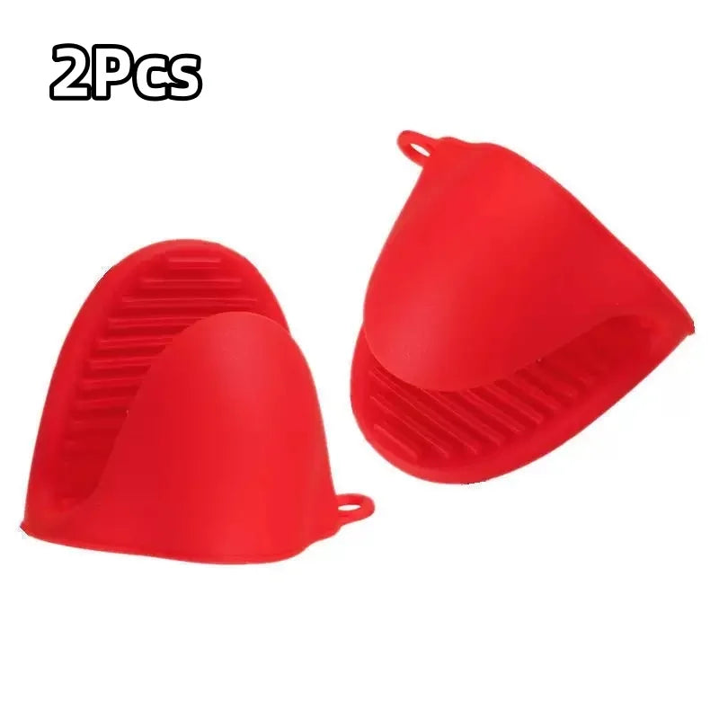 2-Pack Silicone Heat Resistant Pot Holder Gloves