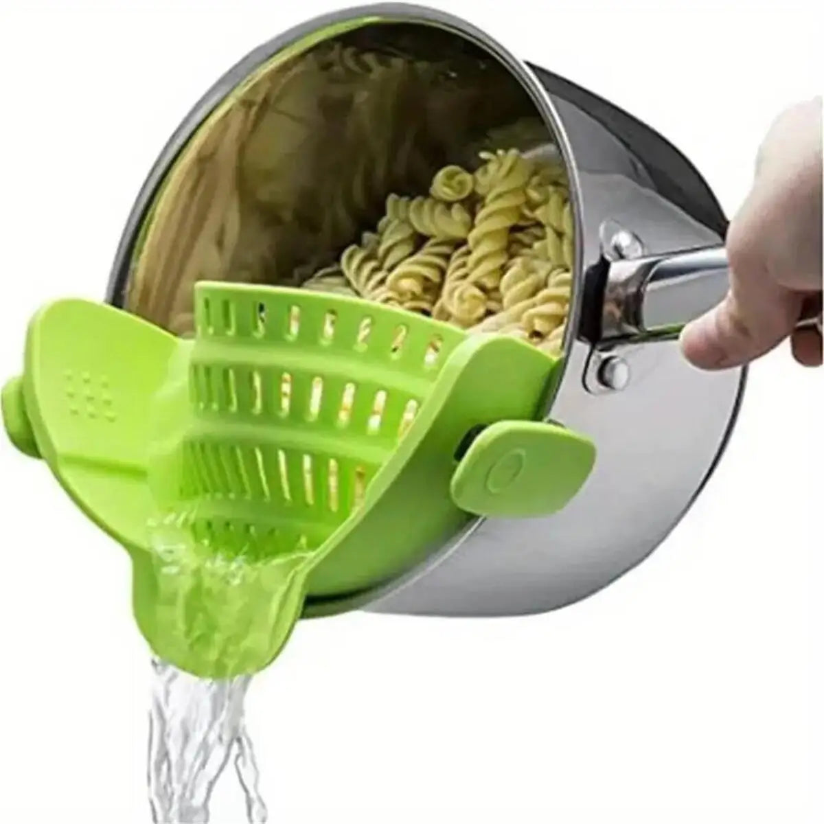 Adjustable Silicone Kitchen Colander Clip