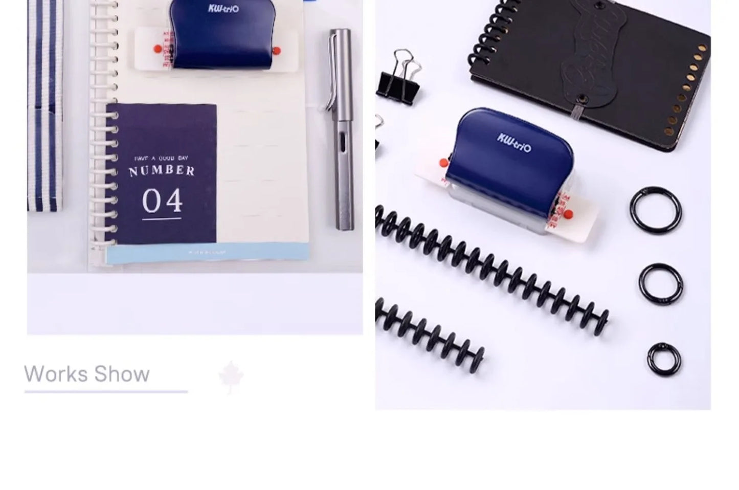 Adjustable 6-Hole Planner Paper Punch