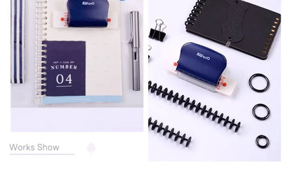 Adjustable 6-Hole Planner Paper Punch