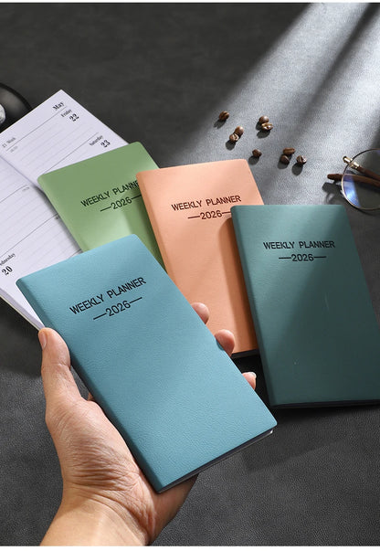 A6 Morandi Daily Planner & Weekly Organizer Notebook