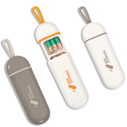 Travel Pill Organizer Case