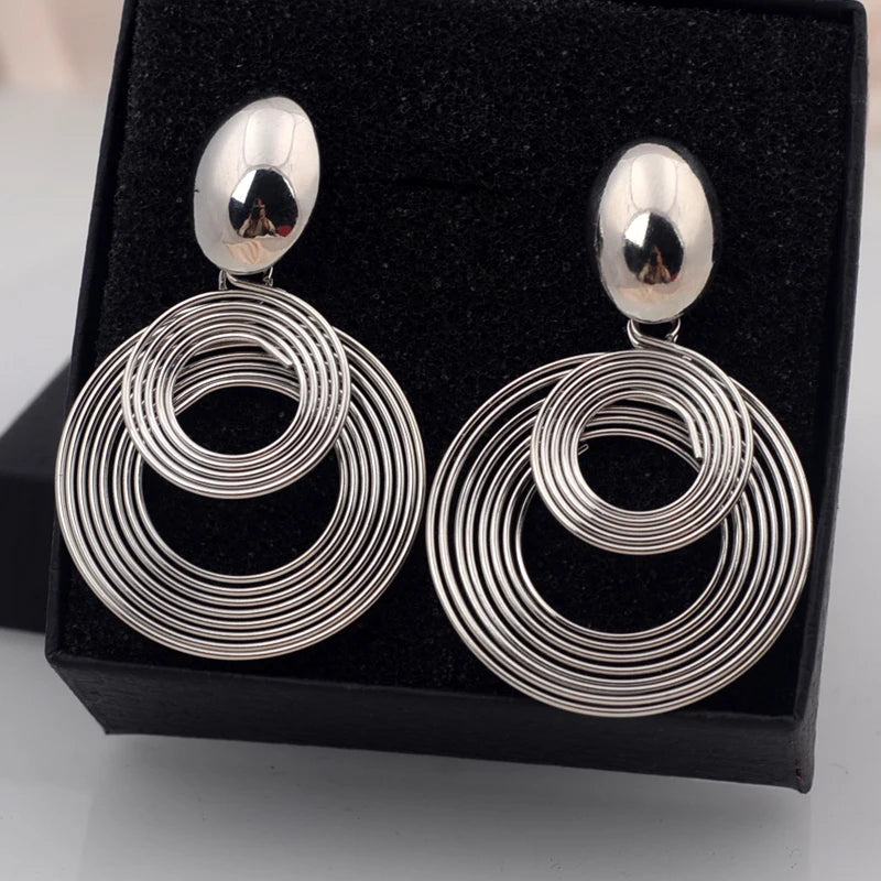 Big Round Earrings